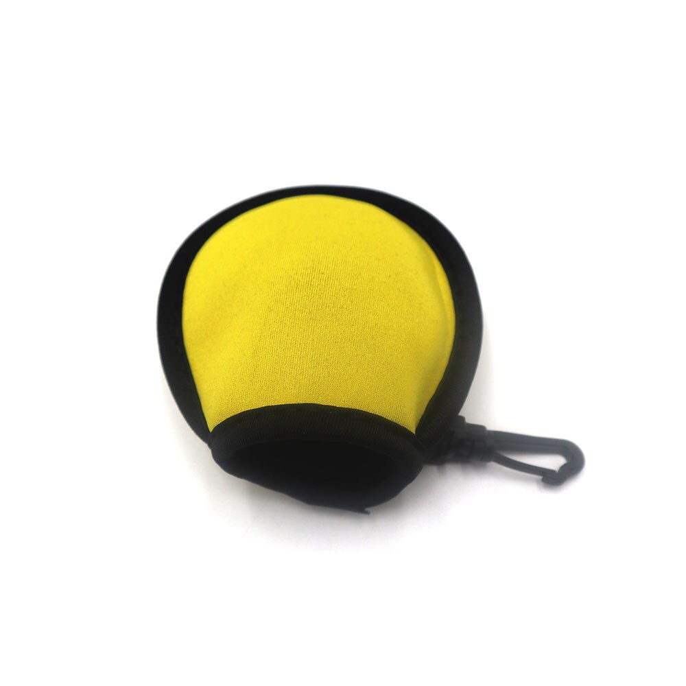 Neoprene Golf Ball Cleaner Pocket Washer Golf Ball Washer: Yellow