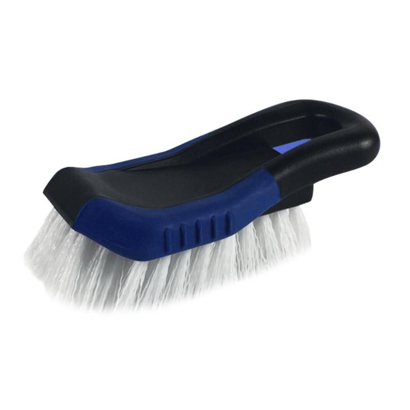 Auto Mat Borstel Tapijt Band Borstel Auto Speciale Nylon Borstel Abs Plastic Care Detailing Cleaner Borstel Gereedschap 15*6*5Cm