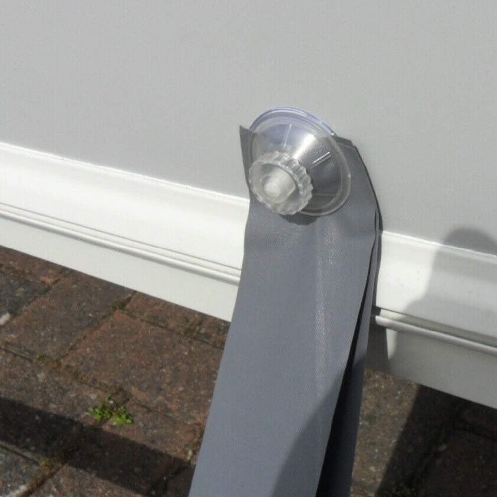 10 Packs High-Grip Awning Suction Cup Fixing Pads Caravan Motorhome Organiser Car Camping Tarpaulin Accessories