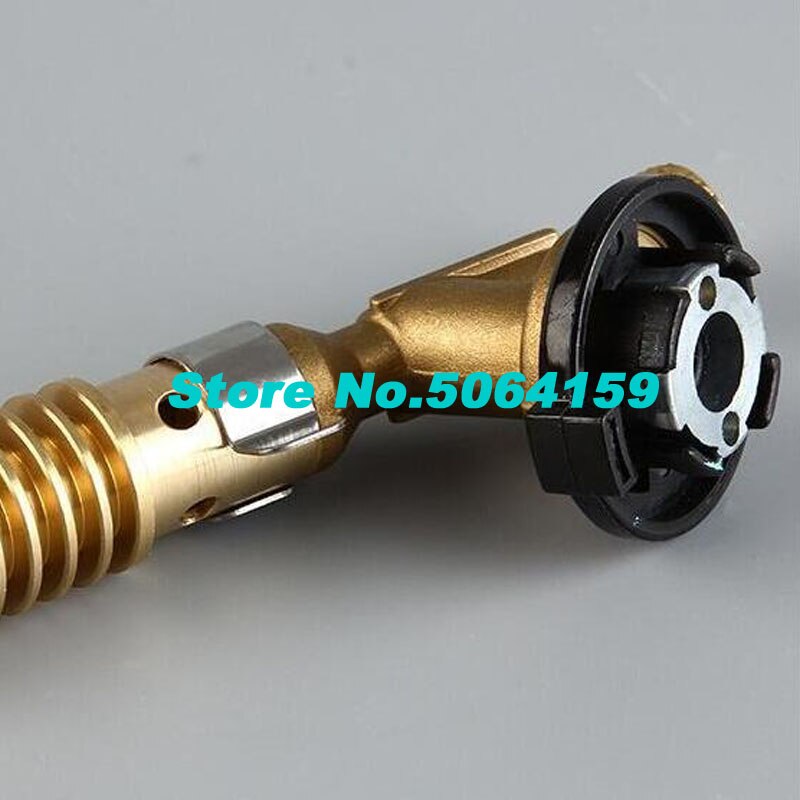 Stainless Steel High Temperature Brass Gas Turbo Torch Aluminum Brazing Propane Weld Plumbing Portable Household