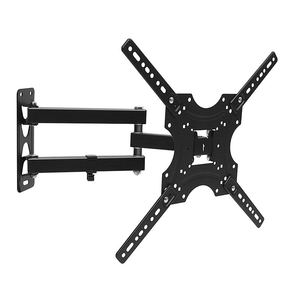 17-55 Inch Lcd Television Computer Monitor Universal Rack Telescopic Rotating 180 Degree Display Bracket Swing Rack Wall Mount
