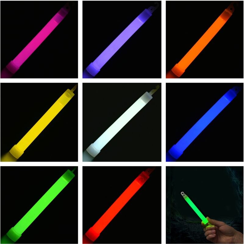 36 Ultra Bright Glow Sticks Plus - Bulk Pack Industrial Grade - 6 Inch Waterproof Glow Stick - 12 Hour Duration - Mixed Colors -