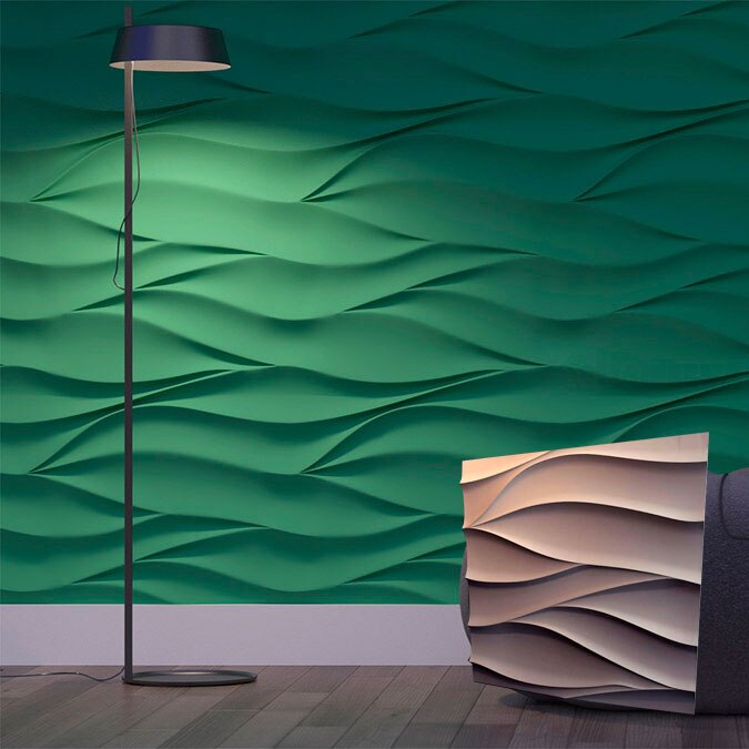 Plast forme former 3d til dekorative vægpaneler abs indretning hjem bedste pris