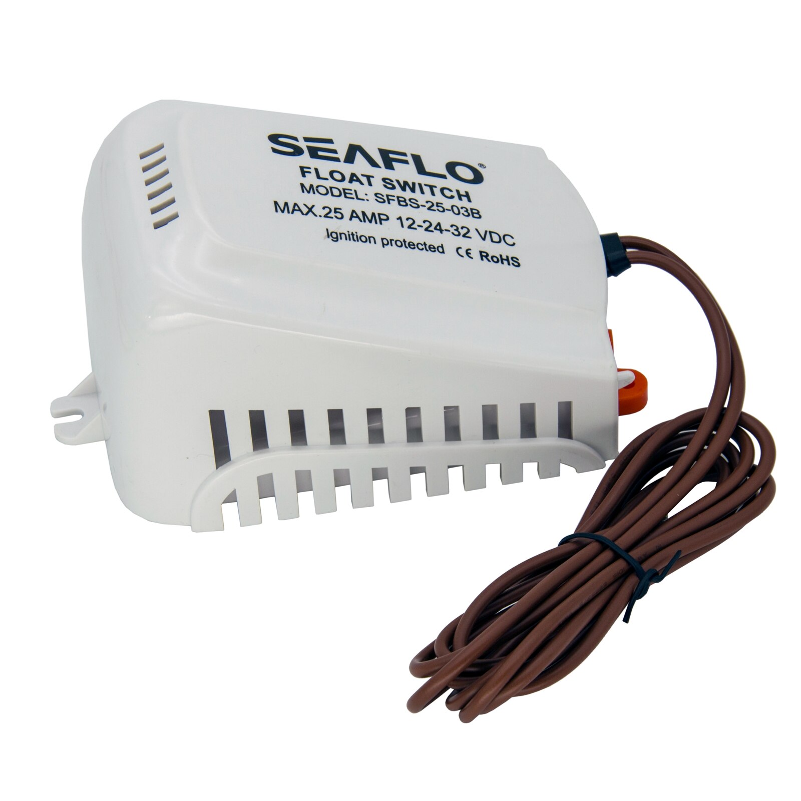 Bilge Pump Boat Heavy Duty Float Switch 12V 24V 32V 25A with Filter Housing: Switch and Housing