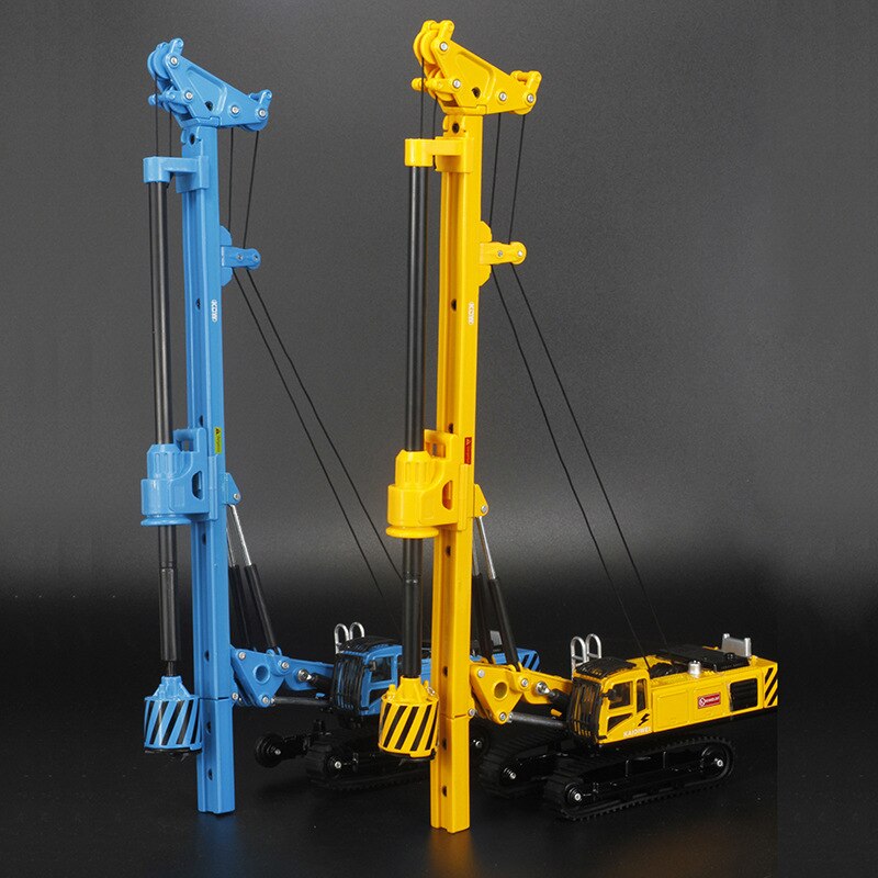 Cadeve Volledig Legering Techniek Voertuig 1: 64 Groovende Machine Roterende Boren Rig Auto Model Speelgoed Auto 62502147