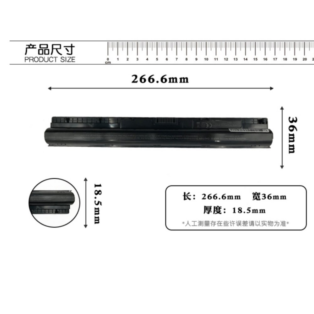 Laptop Battery for Dell Inspiron 14/15 3000 3451 3452 3458 3551 3558 5555 5559 5451 5455 5458 5459 M5Y1K K185W WKRJ2 GXVJ3 HD4J0