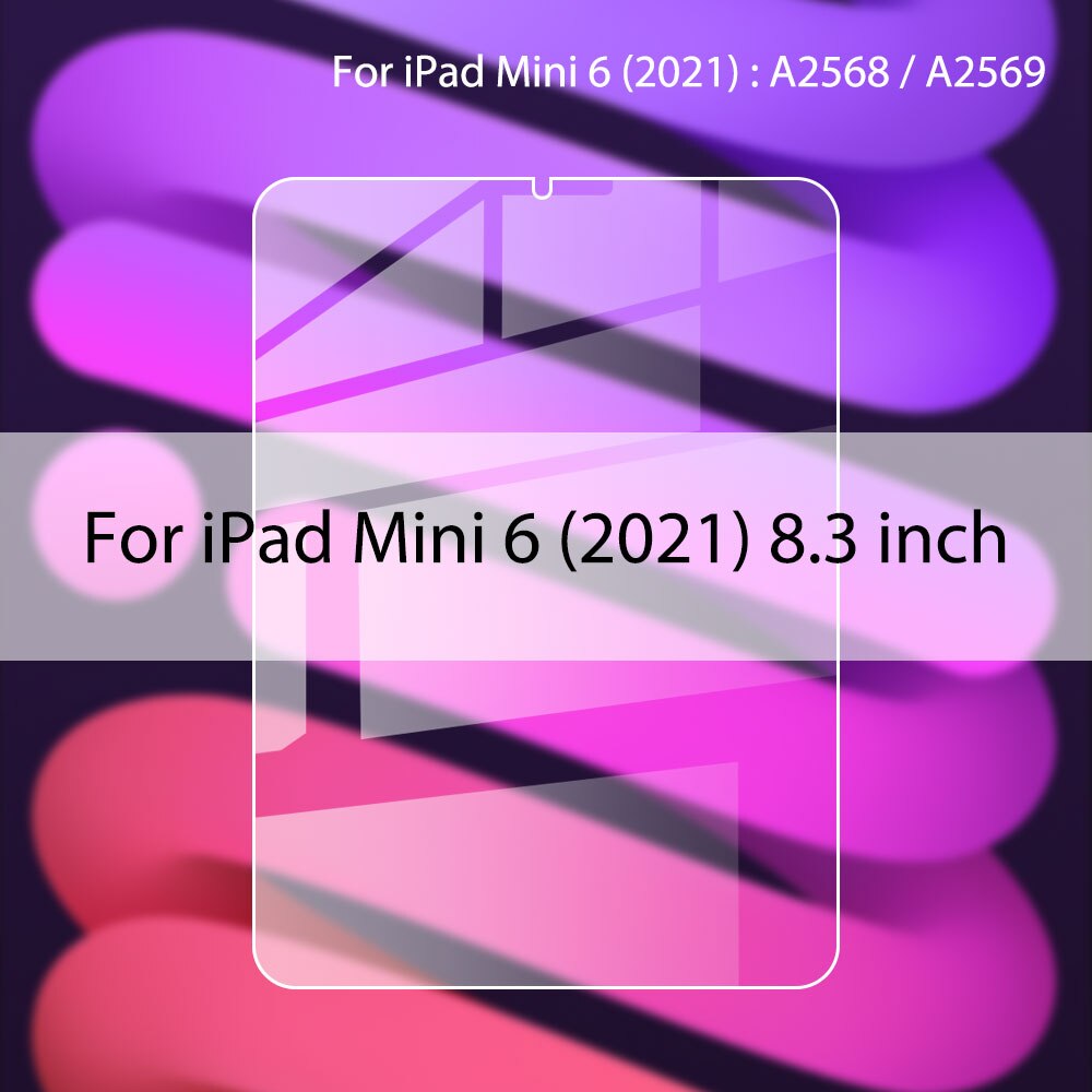 Osłona ekranu dla Ipad Air 5 4 2022 Pro 11 2020 9.7 Cal szkło hartowane dla Ipad 10.2 Mini 6 3 2 6th 5th Gen hartowane: For ipad Mini 6 2021
