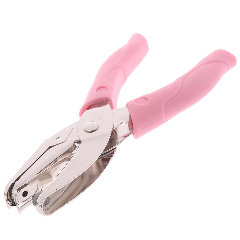 1pc 3mm Pore Diameter Punch Pliers Single Hole Puncher Hand Paper Scrapbooking Punches 1-8 Pages Paper Hole Puncher