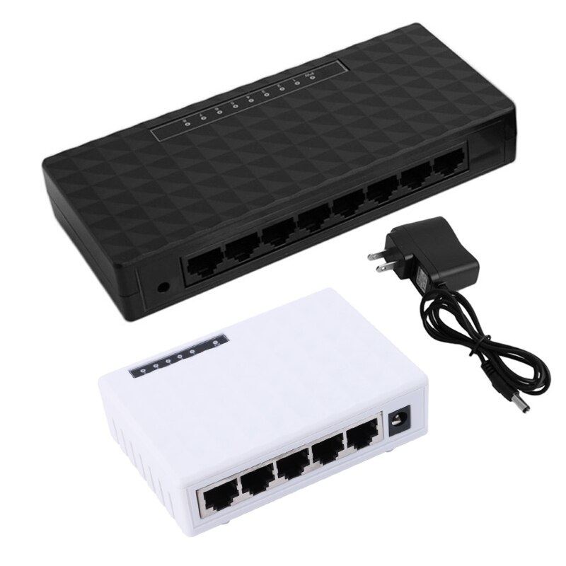 Hub Ethernet 10/100 ports, 5/8 Mbps, réseau, auto-mdi/MDIX
