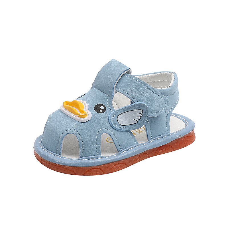 Estate neonate ragazzi sandali neonati primi camminatori fondo morbido bambino in pelle scarpe Casual anticollisione SXJ062