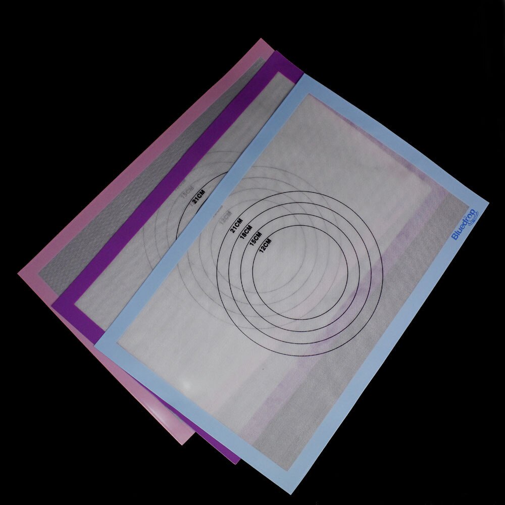 Bluedrop Silicone baking mat Non stick pastry mat cookies cooking sheet oven liner food bakery baking sheets for oven 30x45cm