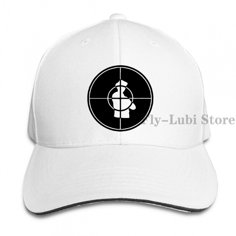 Public Enemy Cr Baseball cap men women Trucker Hats adjustable cap: 1-White