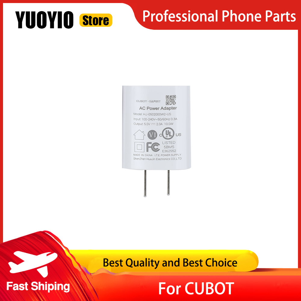 100% adaptador de carga rápida oficial Original para CUBOT KingKong certificación de seguridad americana cargador Cable USB línea de datos: CH