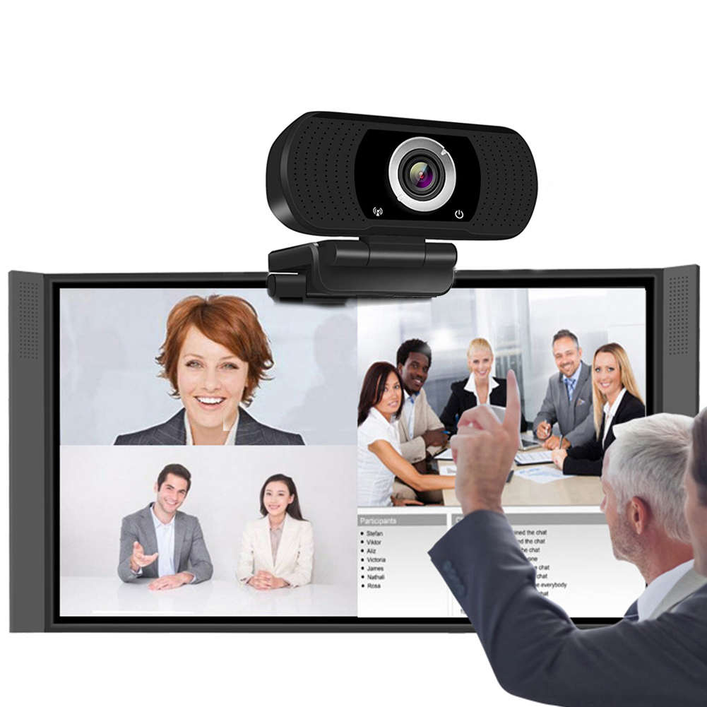 Auto Focus 2 Megapixel 1080P HD Webcam USB Desktop Laptop Camera Mini Video Calling Computer Camera Built-in Mic