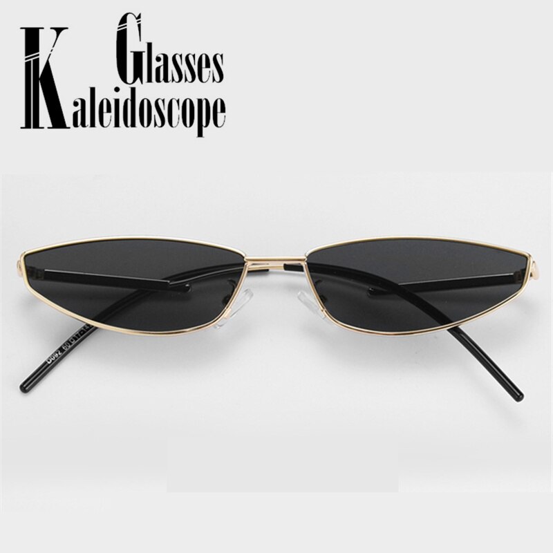 Retro Cat Eye Zonnebril Vrouwen Brand Metalen Frame Kleine Zonnebril Voor Mannen Classic 90 S Brillen Outdoor Bril UV400