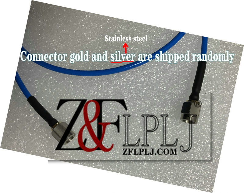 SS405-18GHZ SMA high frequency test cable SS405 / RFSS405PUR line / With connector: male to male ,SMA-J to SMA-J ,2PCS/LOT