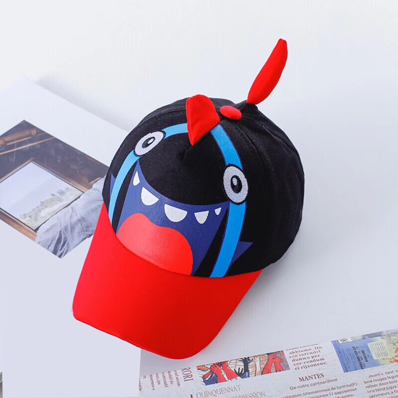 Primavera otoño bebé sombrero de dibujos animados dinosaurio bebé niños gorra de béisbol Casual al aire libre chica sombrero niños gorra de Snapback