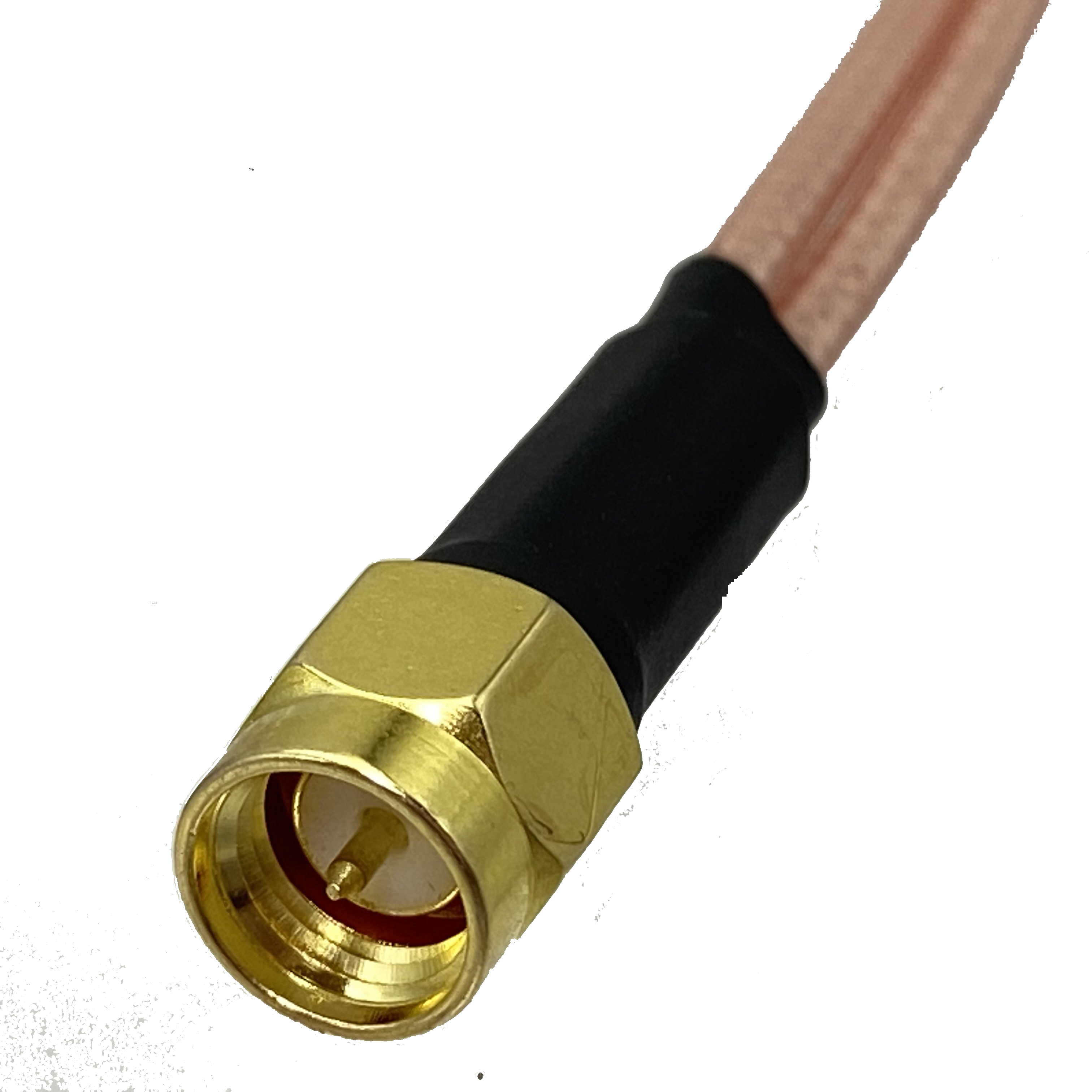 RG316 SMA Male Plug to Dual SMA Female Jack Bulkhead Connector Crimp RF Coaxial Jumper Pigtail Cable For Radio Antenna 4inch~6FT
