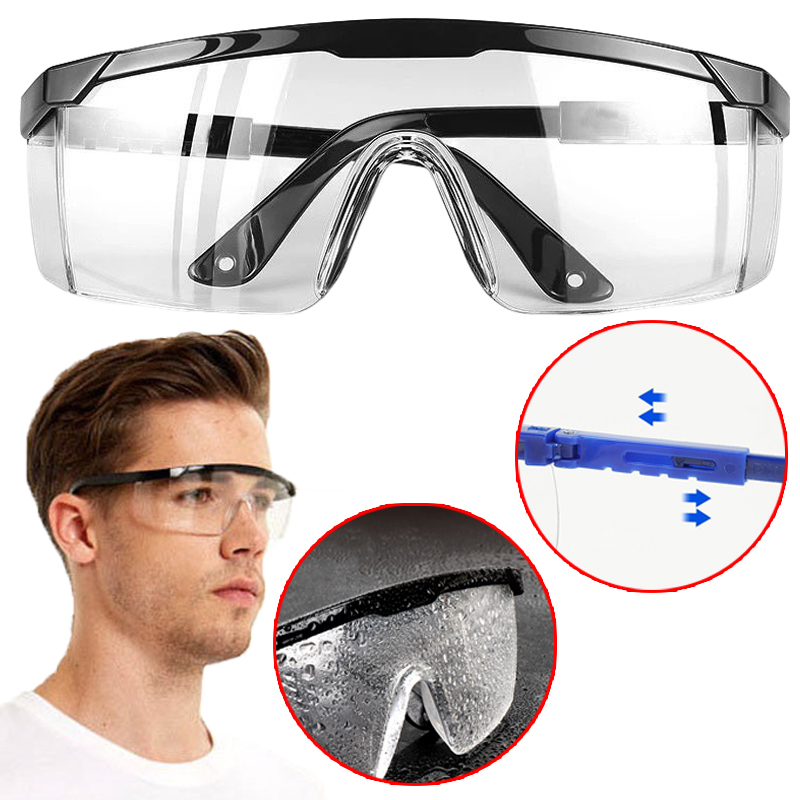Oogbescherming Werkveiligheidsbril Anti-spat Winddicht Stofdichte veiligheidsbril Optisch lensframe Fietsbril Bril
