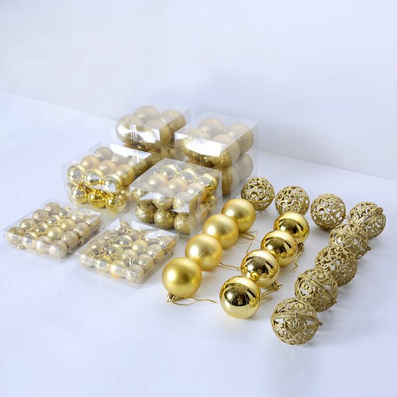 100 stuks kerstballendoosset beschikbaar kerstboomversiering kerstversiering