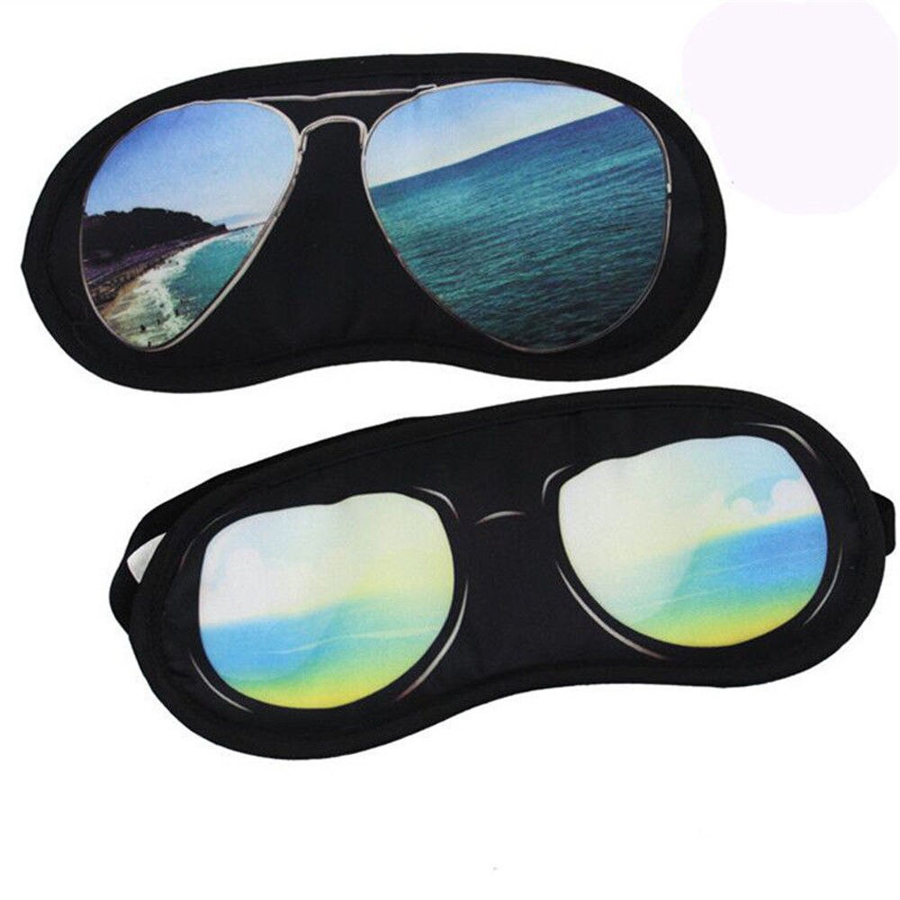 Voyage utilitaire sommeil lunettes de soleil ombre oeil couverture repos yeux masque voyage sommeil aide Fatigue soulager voyage accessoires