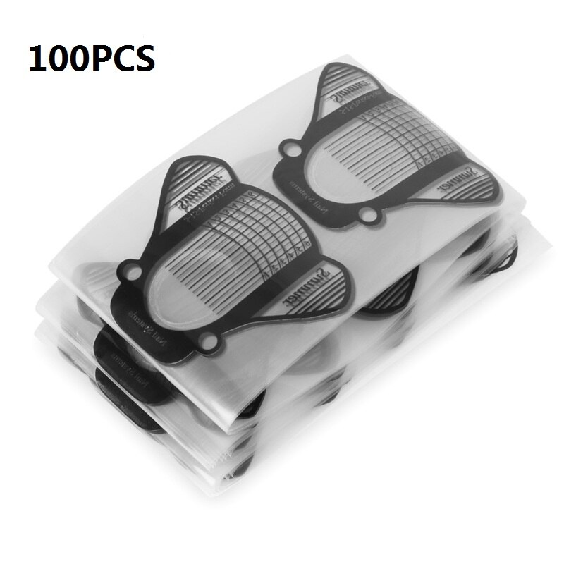 50pcs Nail Forms Supplies Tools Nail Extension Nail Form for Nails Art Acrylic UV Gel Extension Forms: g