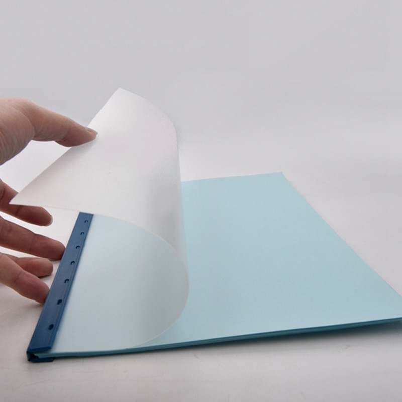 Couverture de reliure transparente mate A4, Film plastique PP pour reliure de documents, couverture de données de contrat, feuille mate pour fourniture de bureau