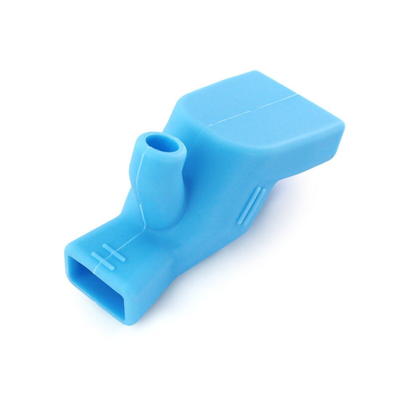 Extensor de grifo de silicona de alta elasticidad, extensión de grifo de agua, gárgaras, extensor de lavado de manos, accesorios de fregadero de cocina y baño: Azul