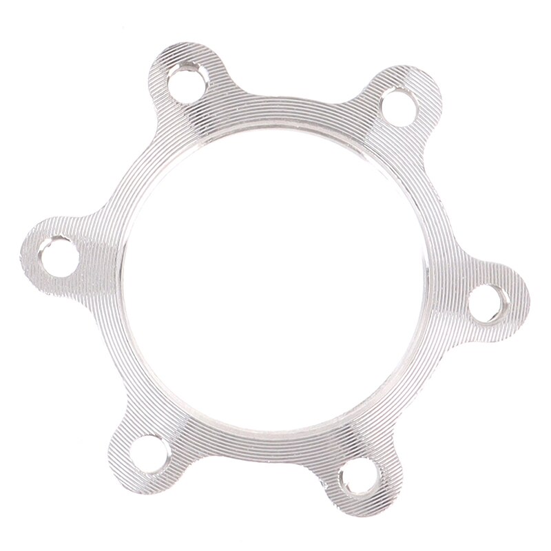 Ejes roscados para rueda libre de bicicleta, 48mm, 6 tornillos, Rotor de freno de disco, adaptador de pestaña, piezas de freno de bicicleta