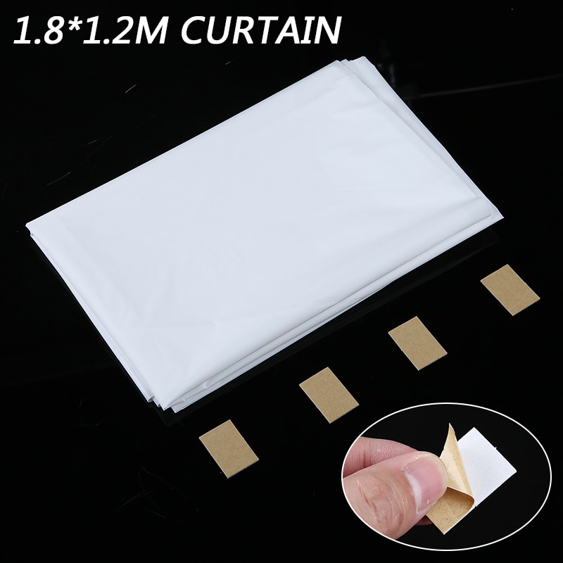 Projector Simple Curtain Screens Fabric Rear Projection Screen for Virtual Window Projector Videos