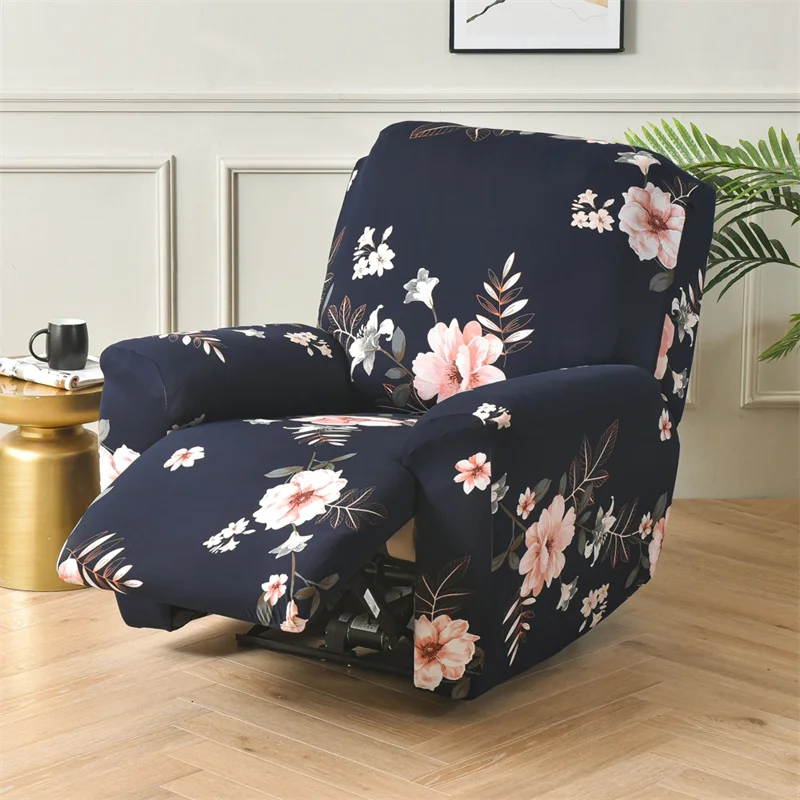 Floral Recliner Sofa Cover Chair Cover Elastic – Grandado