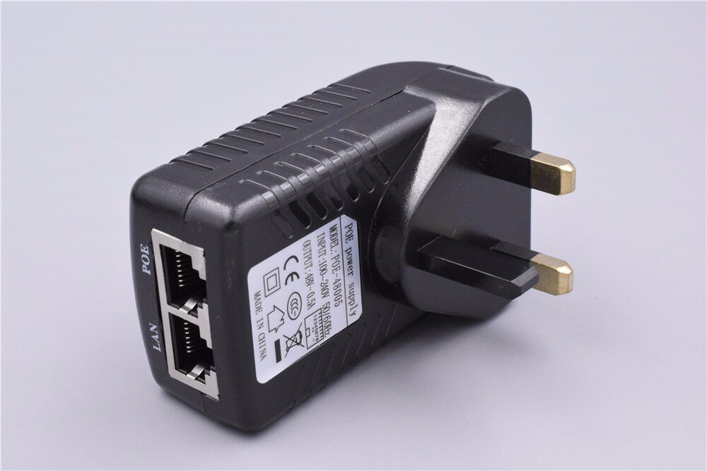 POE Injector for CCTV IP Camera US EU Power Over Ethernet POE Supply Switch Ethernet Adapter cctv accessories