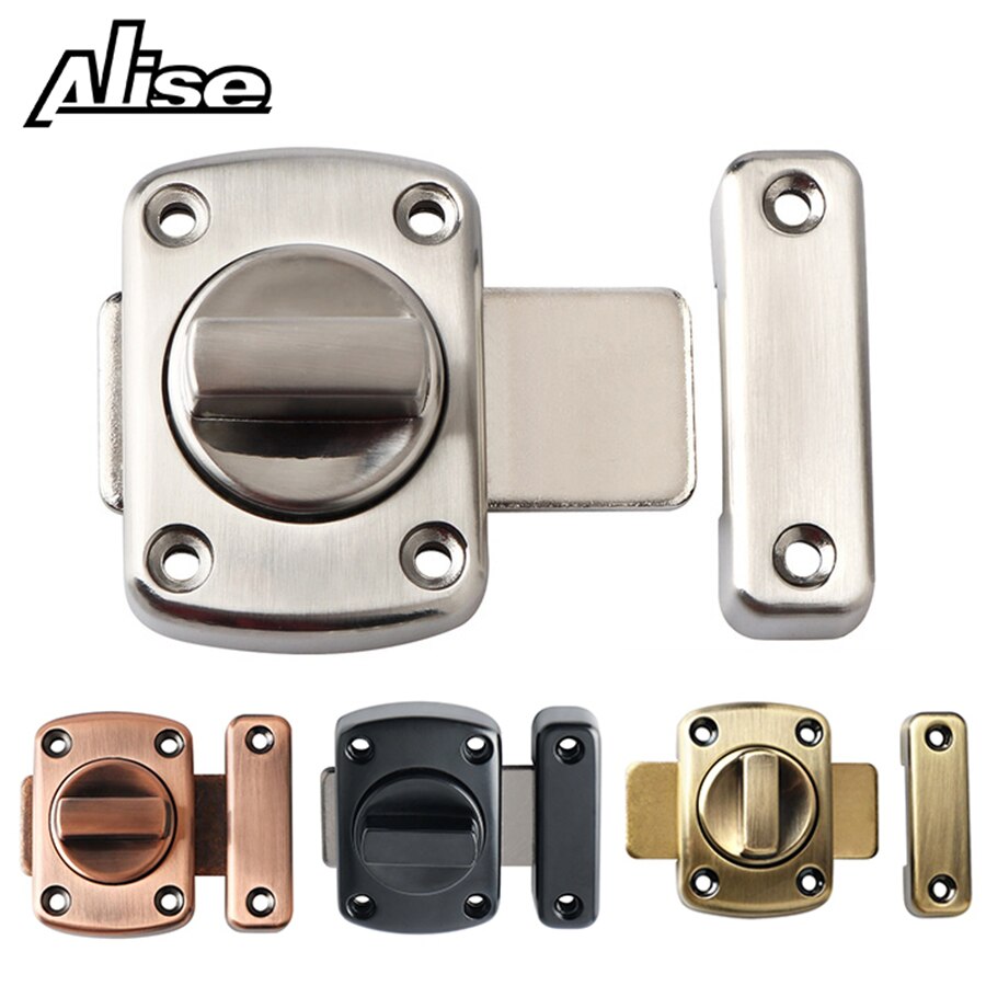 Cadena de seguridad para puerta de seguridad para el hogar, pestillo de puerta de guardia sujetador Universal para el hogar, ventanas, WC, Cerradura para puerta de baño, pestillo de armario