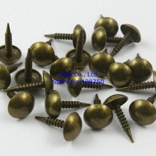 200 Pieces 8x15mm Antique Brass Upholstery Tacks Nails