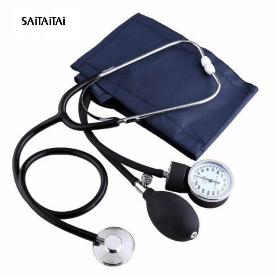 Monitor læge blod stetoskop manuel manchet brug sundhedsmål systolisk hjemmeapparat tryk diastolisk blodtryksmåler