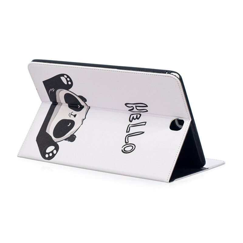 Funda de cuero PU con estampado para tableta Samsung Galaxy Tab A, 9,7, SM-T550, SM-T551, T555, T550