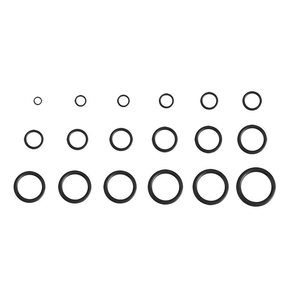 279Pcs/Kit 18 Sizes Rubber Sealing O-Ring Assortment Washer Set Hydraulic Plumbing Gaskets Seal Kit With Box