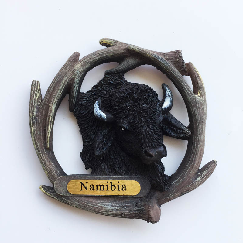 Afrika namibia turist køleskab magnet souvenir 3d harpiks køleskab magneter til køkken tilbehør dekoration hjem