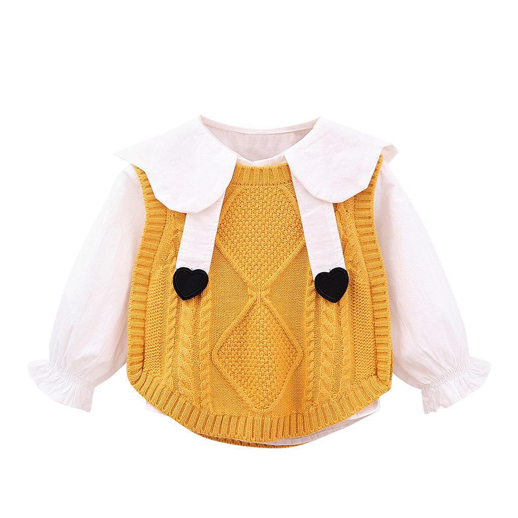 Peuter Kids Baby Meisjes Jongens Dragen Print Trui Brei Haak Lange Mouwen Tops Herfst Kleding Outfits Met Nieuw