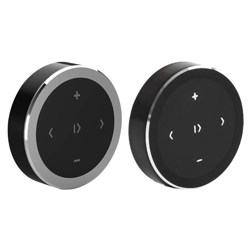 1pcs Wireless Bluetooth Remote Control Car Steering Wheel Motorcycle Bike Handlebar Media Button For IOS Android Phone Car Kit