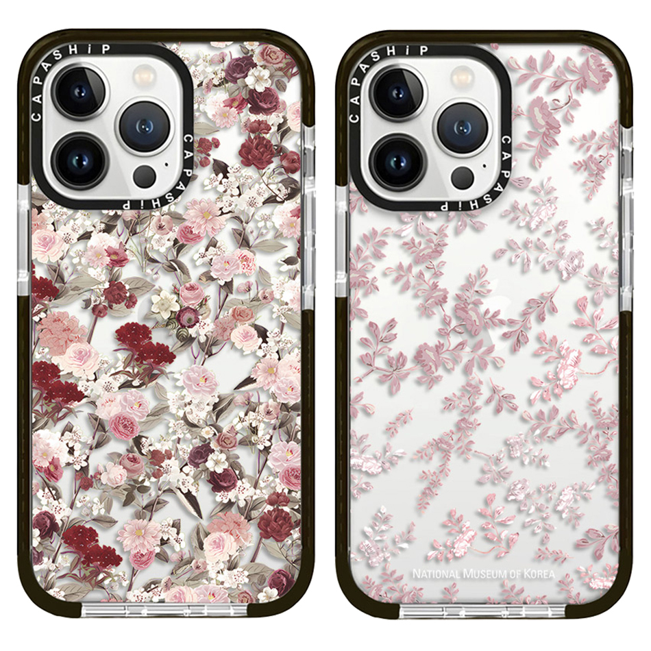 Funda pequeña de flores rosas rojiza para iPhone 16 15 14 13 12 11 Pro X XS XR Max 7 8 Plus SE, funda trasera suave de TPU a prueba de golpes