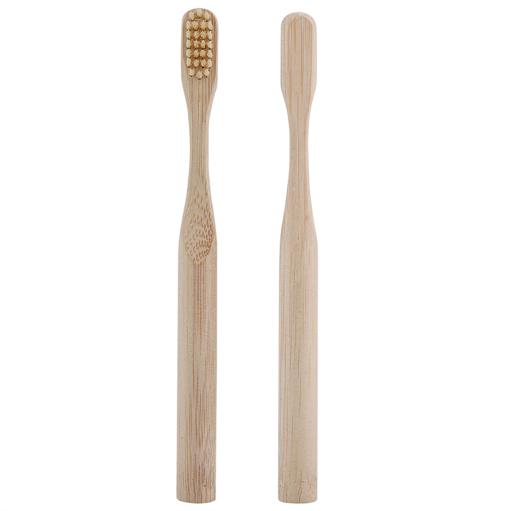 Crianças escova de dentes de bambu 1 pc crianças macio cabelo de madeira escova de dentes natural bambu lidar com cuidado oral eco amigável escova de dentes