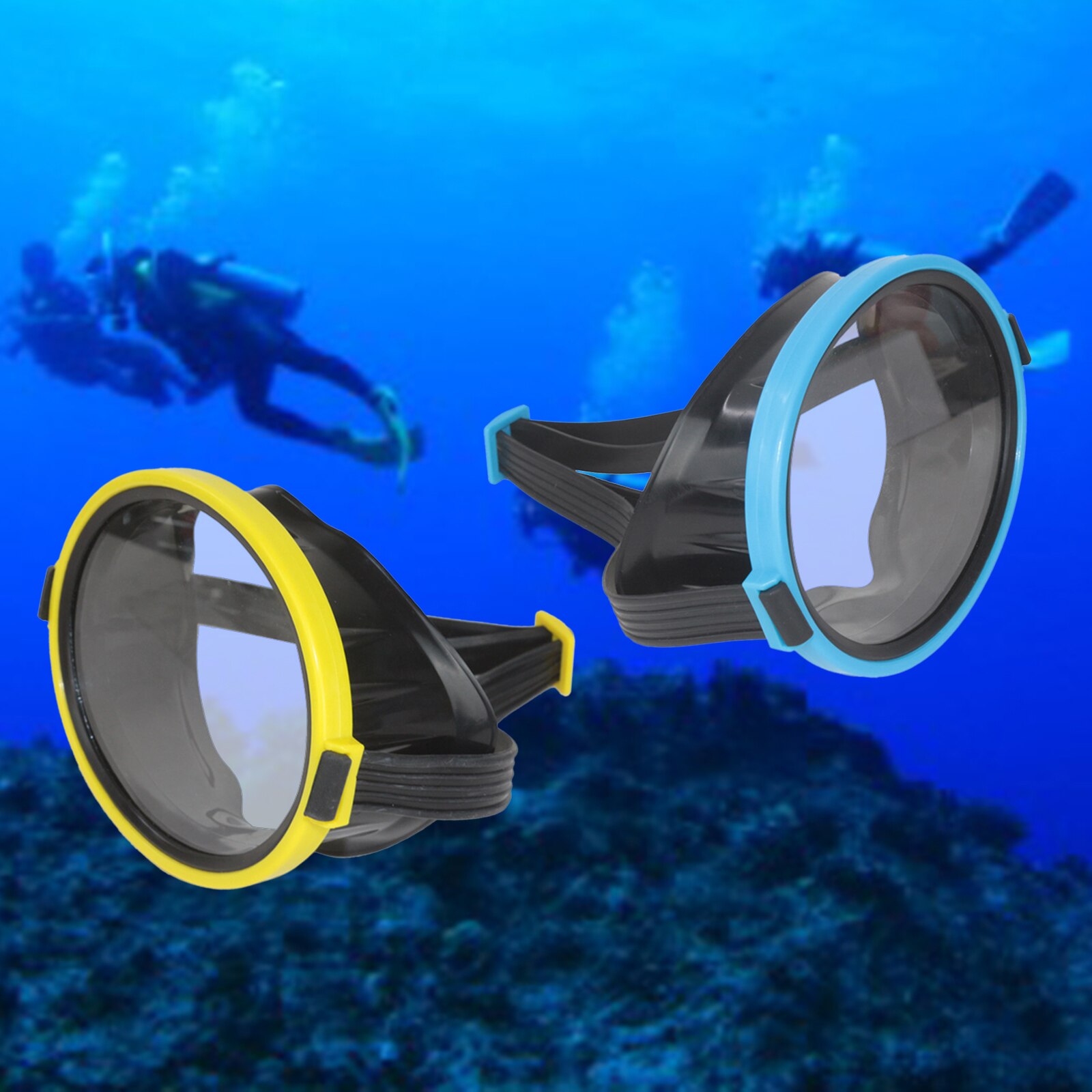 Maschere per occhiali da Snorkeling subacquee per bambini