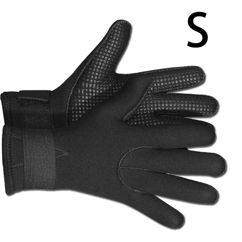Extérieur anti-rayures garder au combinaison de plongée natation gants de plongée gants de natation équipement de plongée en apnée 5 Mm néoprène scubaspearpêche S-XL: L