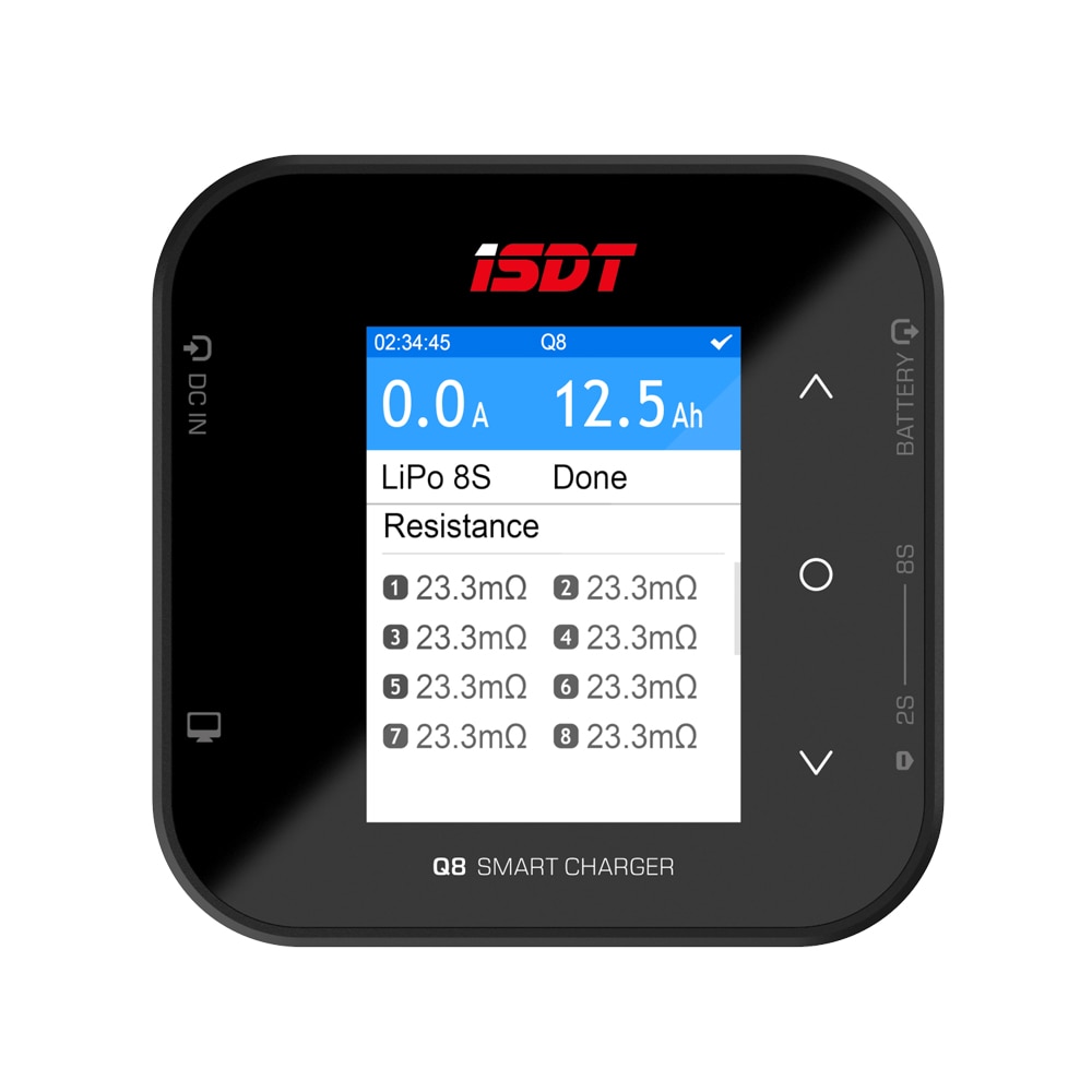 Isdt  q6 nano  q8 lite 500w til lomme batteri balance oplader til rc dele engelsk version