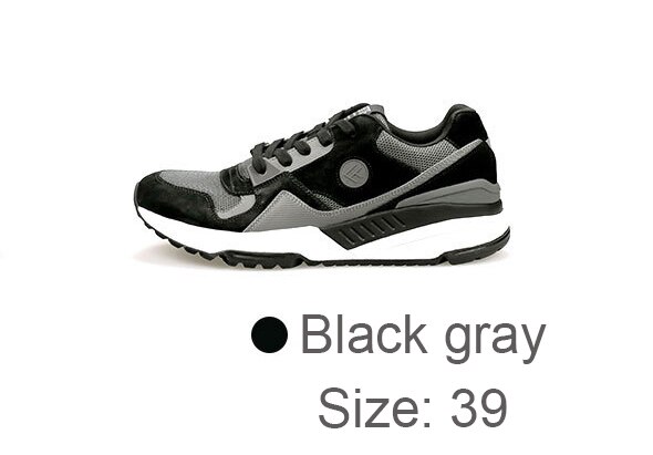 Xiaomi FREETIE Schuhe Retro Sport Schuhe Bequem Tragbare Atmungs Lauf Turnschuhe Hohe Elastizität Net Oberfläche Für Männer: Black gray 39