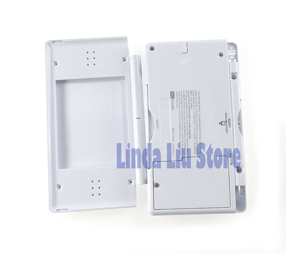 1set/lot Full set Housing Cover Case Replacement Shell For Nintendo DS Lite DSL NDSL: White