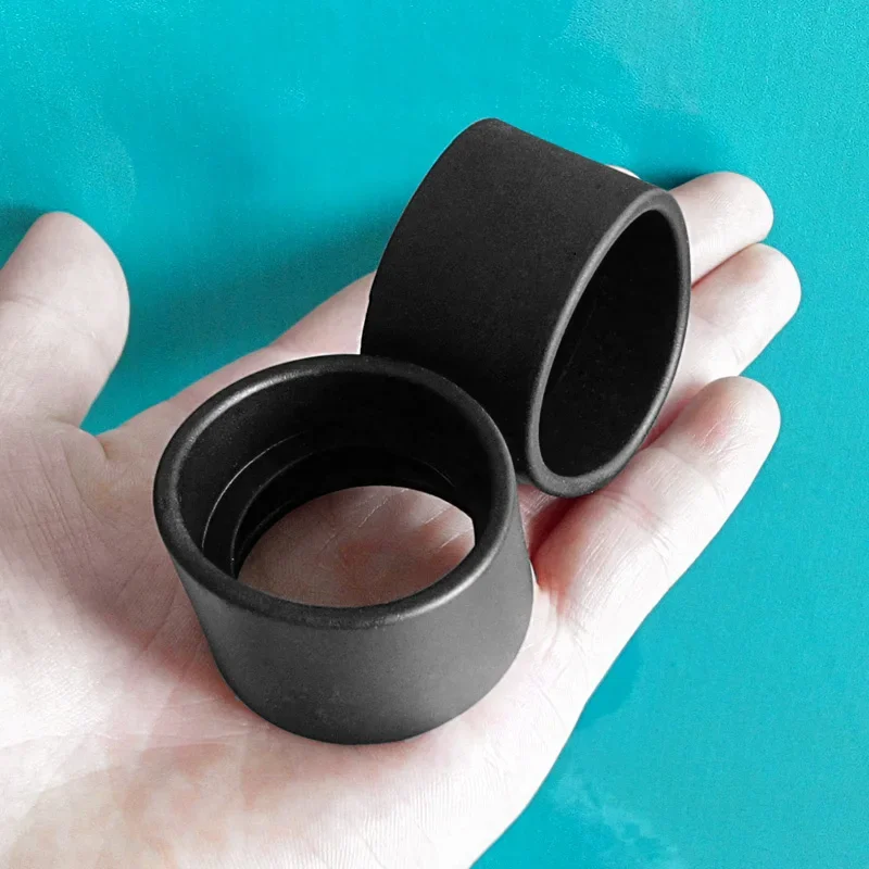 Paar 34 mm Innendurchmesser Binokular Gummi Okular Augenschützer Tassen Schild für 32–35 mm Mikroskop Werkzeuge Microscopio Eyerphone