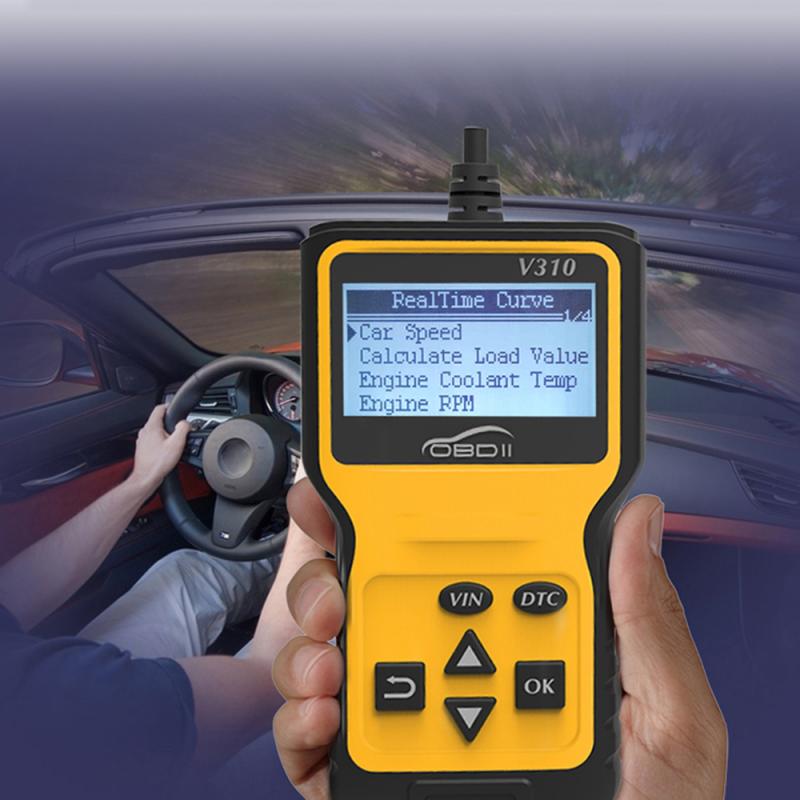 OBD2 Scanner Code Reader OBD2 Diagnostic Tool V310 OBD Code Reader OBD2 Scanner Car Check Engine Fault Diagnostic Tool