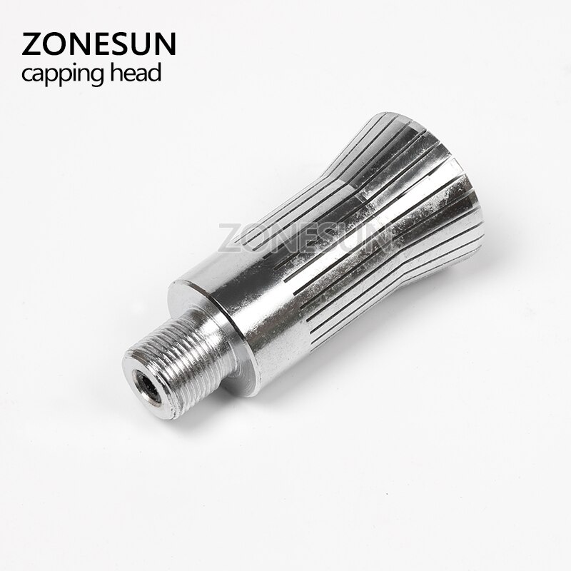 Zonesun Aftopping Hoofd Voor Parfum Cap Krimpen Machine Capper Metalen Cap Persmachine Capping Machine